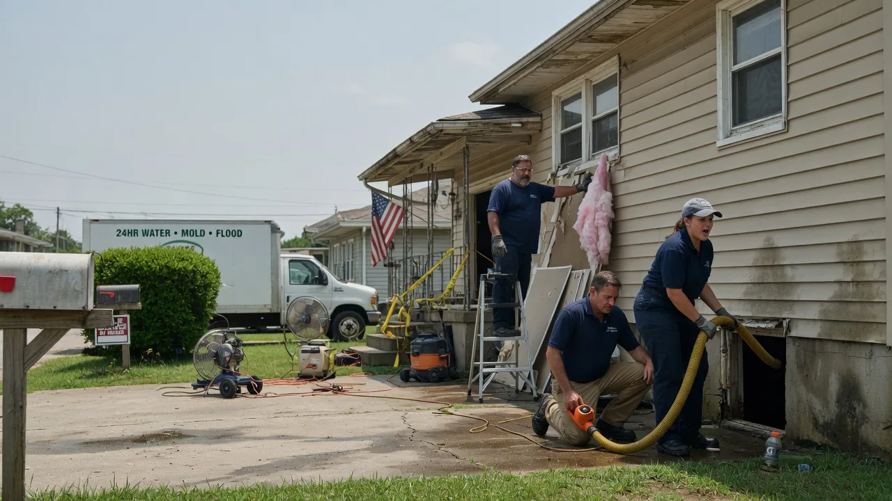 Water Damage Repair in Kincaid, KS near me